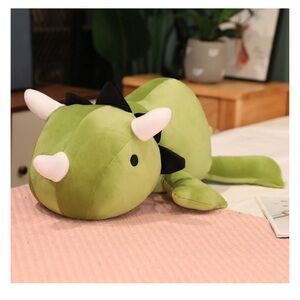 Dinosaur green Dino plush plushie.  Brand new in package.